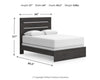 Hollivern Queen Panel Bed