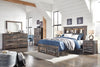 Drystan Full Bookcase Bed with 2 Storage Drawers - Multi (B211B21)