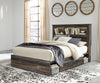 Drystan Queen Bookcase Bed with 2 Storage Drawers - Multi (B211B17)