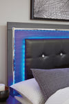 Lodanna King Panel Bed - Gray
