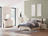 Lawroy Queen Panel Bed with Storage - Light Natural (B2310B6)