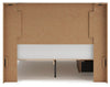 Lawroy Queen Panel Bed with Storage - Light Natural (B2310B6)