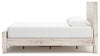 Lawroy Queen Panel Bed with Storage - Light Natural (B2310B6)