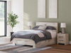 Lawroy Queen Panel Bed with Storage - Light Natural (B2310B6)