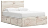 Lawroy Queen Panel Storage Bed - Light Natural (B2310B9)