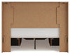 Lawroy Queen Panel Storage Bed - Light Natural (B2310B9)