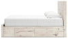 Lawroy King Panel Storage Bed - Light Natural (B2310B14)