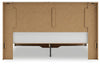 Lawroy King Panel Storage Bed - Light Natural