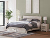 Lawroy King Panel Storage Bed - Light Natural
