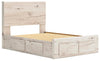 Lawroy Full Panel Storage Bed - Light Natural (B2310B24)