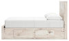 Lawroy Full Panel Storage Bed - Light Natural (B2310B24)
