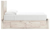 Lawroy Full Panel Storage Bed - Light Natural (B2310B24)