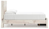 Lawroy Full Panel Storage Bed - Light Natural