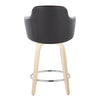Boyne 24" Fixed-Height Counter Stool - Set of 2