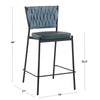 Braided Tania Counter Stool - Set of 2