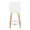 Diana 24" Fixed-Height Counter Stool - Set of  2