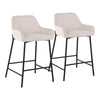 Daniella Fixed-Height Counter Stool - Set of 2