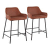 Daniella Fixed-Height Counter Stool - Set of 2
