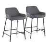 Daniella Fixed-Height Counter Stool - Set of 2