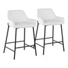 Daniella Fixed-Height Counter Stool - Set of 2