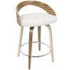 Grotto 24" Fixed-Height Counter Stool - Set of 2