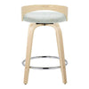 Grotto 24" Fixed-Height Counter Stool - Set of 2
