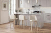 Toriano 24" Fixed Height Counter Stool - Set of 2