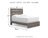 Graystorm Full Panel Bed