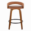 Grotto Upholstered 25" Fixed-Height Counter Stool - Set of 2