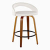 Grotto Upholstered 26" Fixed-Height Counter Stool - Set of 2
