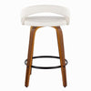 Grotto Upholstered 26" Fixed-Height Counter Stool - Set of 2
