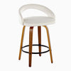 Grotto Upholstered 26" Fixed-Height Counter Stool - Set of 2