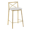Modern Charlotte Counter Stool - Set of 2