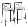 Modern Charlotte Counter Stool - Set of 2