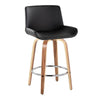 Santi 25" Fixed-Height Counter Stool - Set of 2