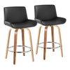 Santi 25" Fixed-Height Counter Stool - Set of 2