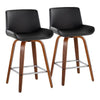 Santi 25" Fixed-Height Counter Stool - Set of 2