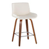 Santi 25" Fixed-Height Counter Stool - Set of 2