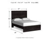 Belachime Full Panel Bed