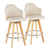 Ahoy 26" Fixed-Height Counter Stool - Set of 2