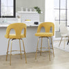 Ava Upholstered 26" Fixed-Height Counter Stool - Set of 2
