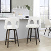 Ava Upholstered 26" Fixed-Height Counter Stool - Set of 2