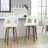Ava Upholstered 26" Fixed-Height Counter Stool - Set of 2