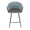 Braided Matisse Counter Stool