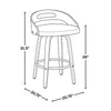 Cassis 26" Fixed-Height Counter Stool - Set of 2