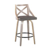 Charlotte 26" Fixed-Height Counter Stool - Set of 2