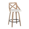 Charlotte 26" Fixed-Height Counter Stool - Set of 2