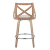 Charlotte 26" Fixed-Height Counter Stool - Set of 2