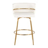 Cinch Claire 26" Fixed-Height Counter Stool - Set of 2