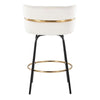Cinch Claire 26" Fixed-Height Counter Stool - Set of 2